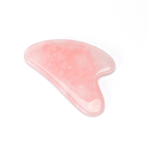 Rose Quartz Jade Gua Sha Natural Stone
